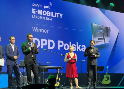 DPD Polska z prestiżową nagrodą „Lider Elektromobilności” 2024