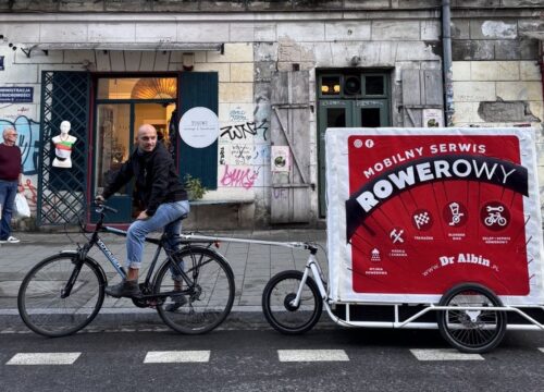 Eko firmy chętniej korzystają z oferty mobilnego serwisu rowerów